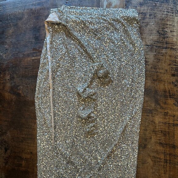 NWT Never Fully Dressed Sequined Wrap Skirt Size 10 - Picture 5 of 7